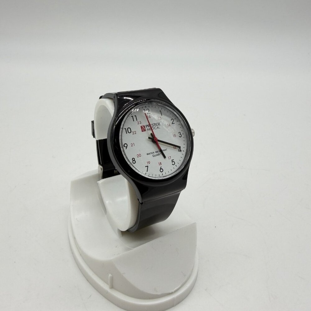 Prestige Medical student scrub watch water-resistant plastic strap -Black - Picture 7 of 8